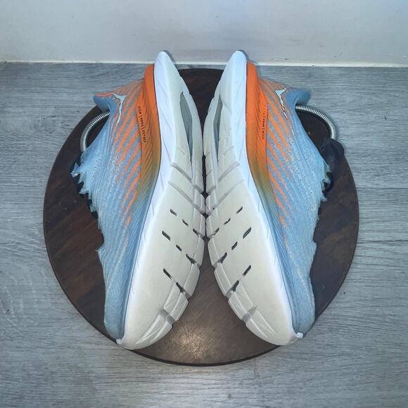Hoka One One Mach 5 Blue Orange Running Shoes Sneakers 1127893 MSPBL Men’s 8 D main image 10